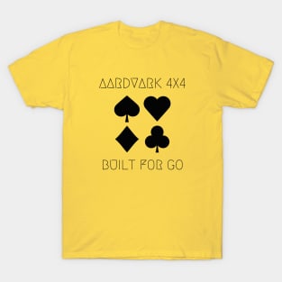 AARDVARK 4X4_Poker T-Shirt